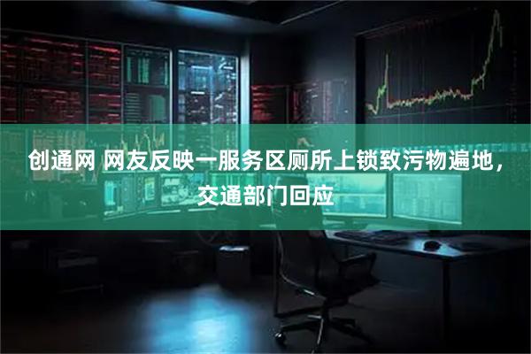 创通网 网友反映一服务区厕所上锁致污物遍地，交通部门回应